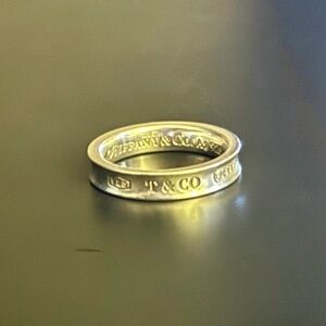 Tiffany & Co. 1837 ring in Sterling Silver size 6